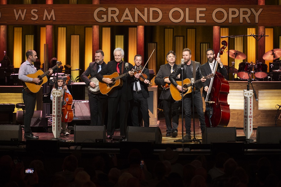 Del and the Boys at Grand Ole Opry